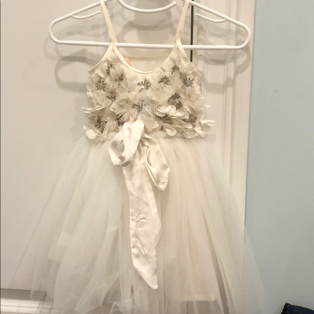Gorgeous tutu du monde dress with flowers